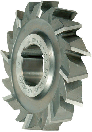 Aufsteckfräser FRS DIN885A HSCO mit Hochleistungs-Schnellstahlklingen für präzises Fräsen.