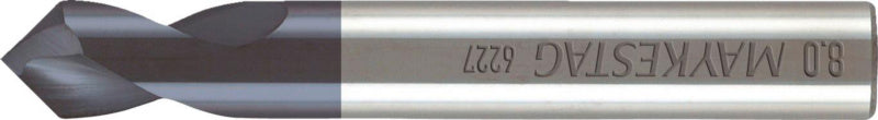 Zentrierbohrer aus VHM mit 90 mm Durchmesser und spezieller Spitze für präzises Bohren.