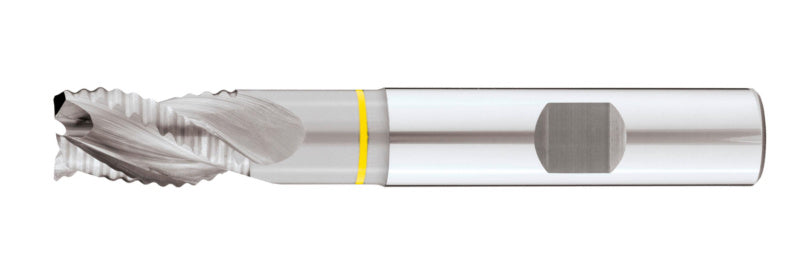 HPC Fräser SHRPFRS SP DIN6527L AL VHM WF mit Vollhartmetallbeschichtung für Aluminiumbearbeitung.