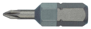 Bit Pozidriv-BIT-PZ0-GRAU-1/4ZO-L25MM     Verpackungsinhalt    5 Einheit