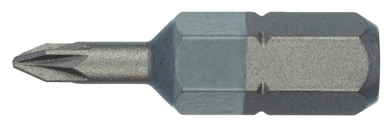 Bit Pozidriv-BIT-PZ0-GRAU-1/4ZO-L25MM     Verpackungsinhalt    5 Einheit