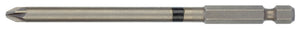 Bit Pozidriv-BIT-PZ2-SCHWARZ-1/4ZO-L110MM     Verpackungsinhalt    3 Einheit
