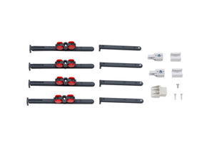 Schiebetürbeschlag redoslide-M aus robustem Material für Türen bis 80 kg mit leiser Laufruhe.