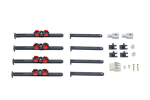 Schiebetürbeschlag redoslide-M aus robustem Material, ideal für Türen bis 80 kg.