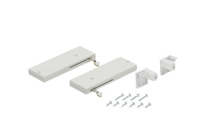 Schiebetürbeschlag redoslide-M mit Dämpfungssystem für leises Schließen und einfache Montage.