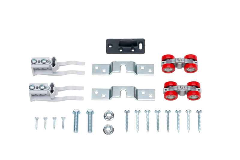 Schiebetürbeschlag redoslide-Z aus robustem Metall mit elegantem, geräuschlosem Gleitsystem