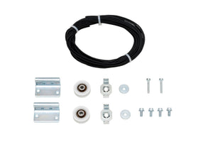 Schiebetürbeschlag redoslide Z mit synchroner Steuerung und robusten Gleitschienen in modernem Design