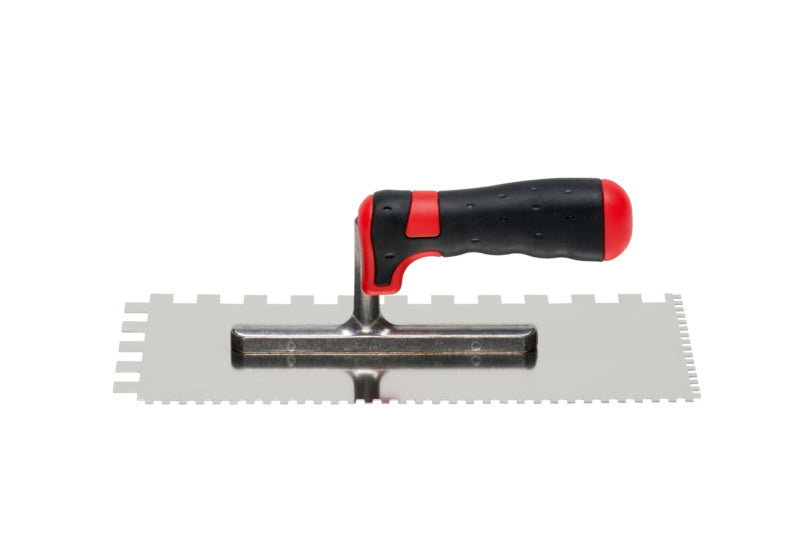 Zahnkelle DPZAKEL-EDST mit 2K-GRF-Beschichtung, 12x12 cm und ergonomischem Griff.