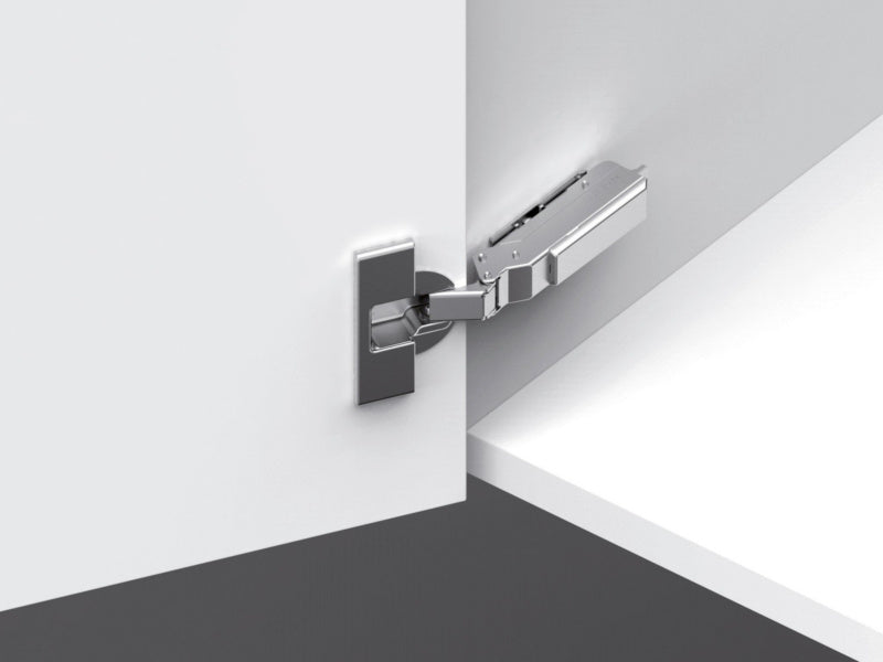 Scharnier Tiomos Impresso SHAN-T in modernem Design, robust und langlebig für handwerkliche Anwendungen.