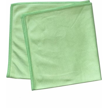 Grünes Mikrofaser-Reinigungstuch 40x40cm
