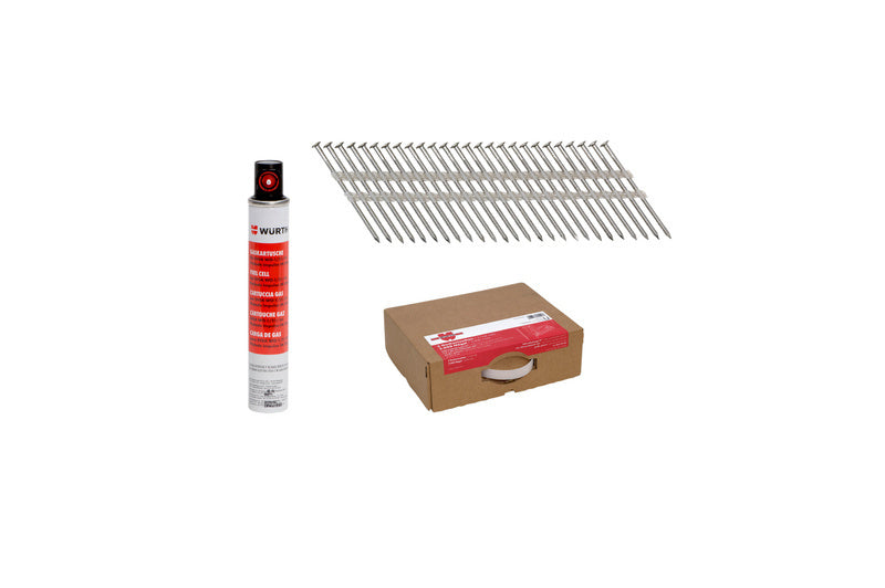 Nagel-Set DIGA WO-1/34-NGL-WO-1/34-GRLT-LIKO-GAS-A2-2,8X80     Verpackungsinhalt    2000 Einheit