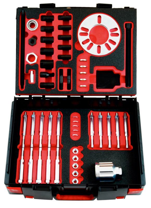 Radnabenwerkzeug Sortiment/Set- RADNABEN ABZIEHER MASTER-SATZ 43-TEILIG     Verpackungsinhalt    1 Einheit