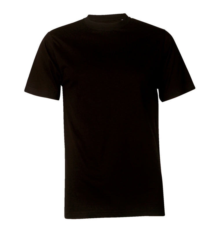 Schwarzes Arbeitsshirt STX TSHIRT ST101 CLASSIC mit robustem, atmungsaktivem Material und doppelten Nähten.