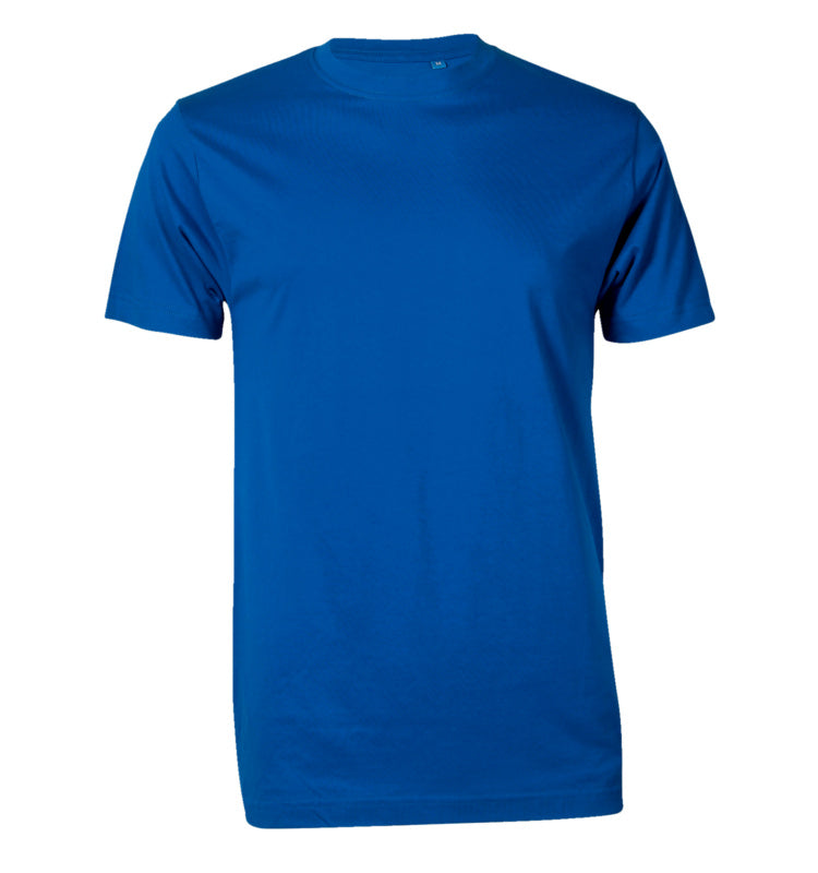 Royalblaues Arbeitsshirt STX TSHIRT ST101 mit Kurzärmeln und rundem Halsausschnitt.