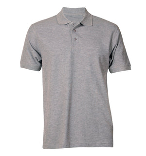 Arbeitspoloshirt STX POLO ST802 in Oxford Grau mit Polokragen und Brusttasche.
