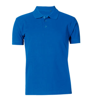 Hochfunktionales Arbeitspoloshirt STX POLO ST802 in Royal Blau mit klassischem Kragen und Knopfleiste.
