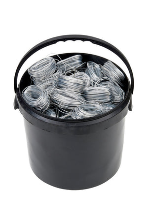 Bindedrahtrolle BINDDRROLL in grün, 1,2 mm dick, auf Wickelrolle für einfache Handhabung.