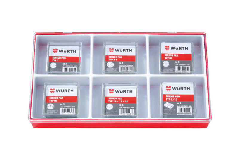 Scheibenreparatur Zubehör- PAD-SENSOREP-SET-F.SHBREP-26TLG     Verpackungsinhalt    1 Einheit