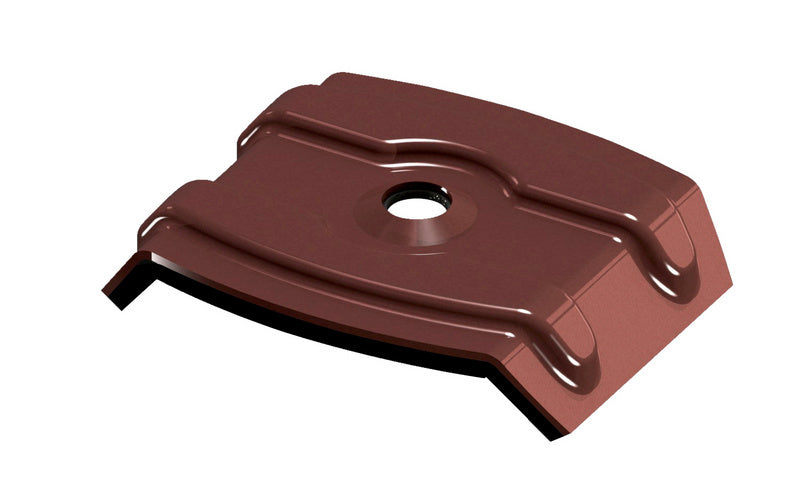 Kalotte / Agraffe Fassadenbau-KALOTTE-W30/23-RAL3009     Verpackungsinhalt    100 Einheit