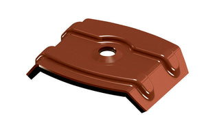Kalotte / Agraffe Fassadenbau-KALOTTE-W30/23-RAL8004     Verpackungsinhalt    100 Einheit