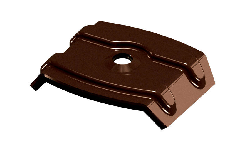 Kalotte / Agraffe Fassadenbau-KALOTTE-W40/26-RAL8011     Verpackungsinhalt    100 Einheit