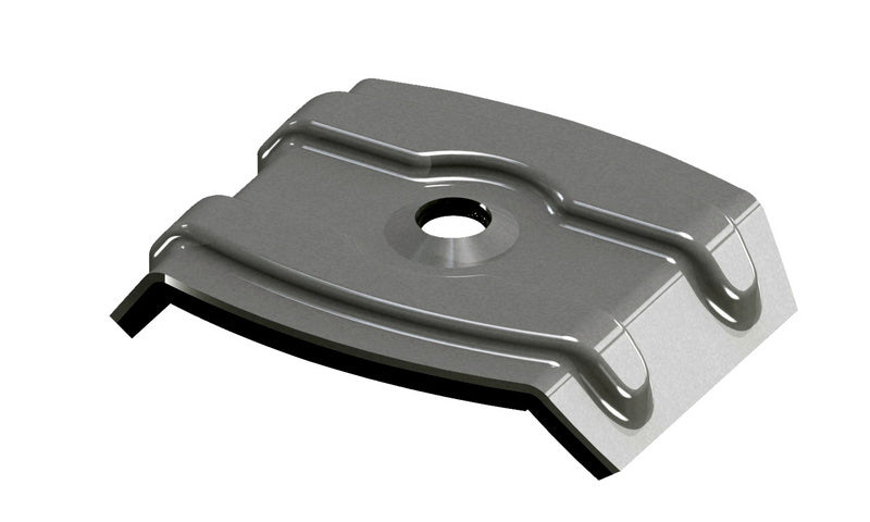 Kalotte / Agraffe Fassadenbau-KALOTTE-W27/25-RAL9006     Verpackungsinhalt    100 Einheit