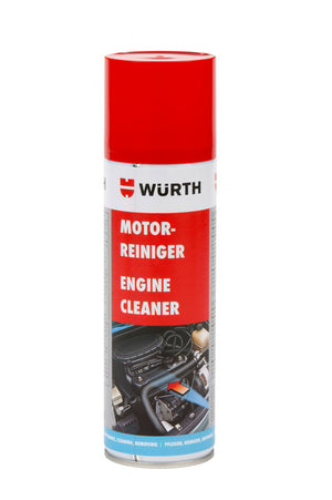 Motorreiniger MOTREINIG in einer Sprühflasche mit klarer Flüssigkeit und ergonomischem Sprühkopf.
