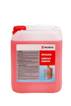 Fünf-Liter-Flasche Entkalker für Haushaltsgeräte zur Entfernung von Kalkablagerungen.