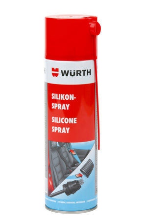 Silikonspray-Universal in einer Spraydose, ideal zum Schutz und zur Pflege verschiedener Materialien.