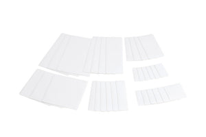 Weißes mobiles Pflanzset mit mehreren Einheiten und schlichtem Design