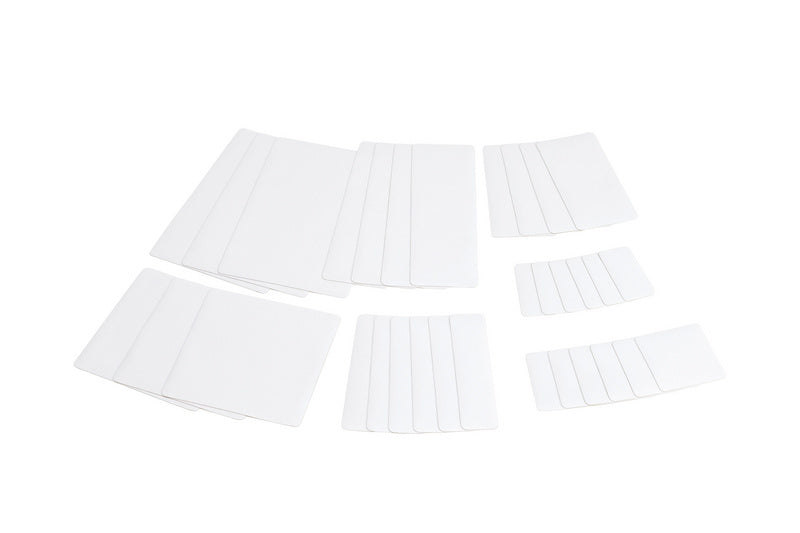 Weißes mobiles Pflanzset mit mehreren Einheiten und schlichtem Design