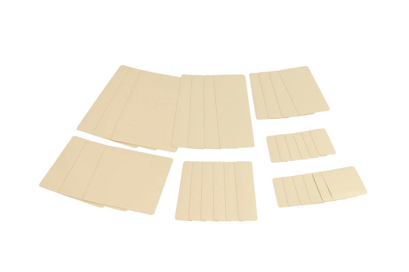 Set of mobile units in ivory color with a sleek, modern design.