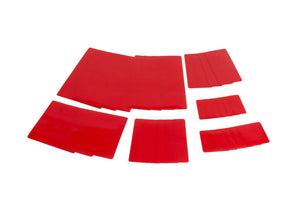 Feuerrotes Mobilset mit mehreren Einheiten und praktischem Design in PFLST-Set-Optik