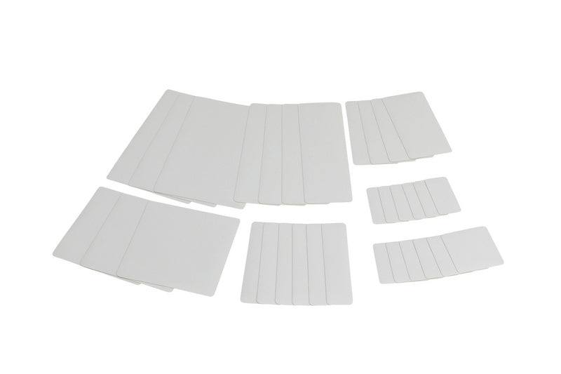 Light gray mobile unit with a simple design and functional features.