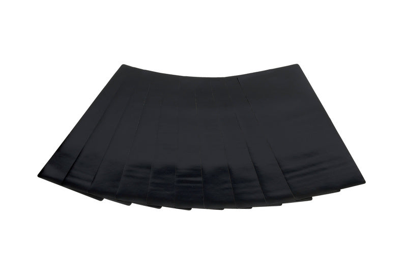 Schwarzes PFLST-Schild mit den Maßen 500 mal 210 Millimeter, eine Einheit.