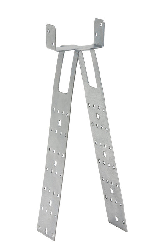 Robuster Firstlattenhalter mit präziser Positionierung für Dach- und Holzbaumontage.