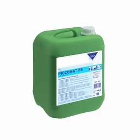 KP.PICCOMAT FS 10-Liter Kanister mit Schraubverschluss und Beschriftung auf der Vorderseite