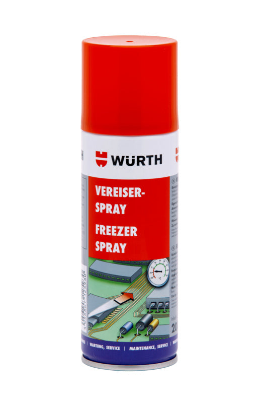 Vereiserspray VEREISSPR in einer 200 ml Sprühdose für schnelle Vereisung von Rohren und Bauteilen.