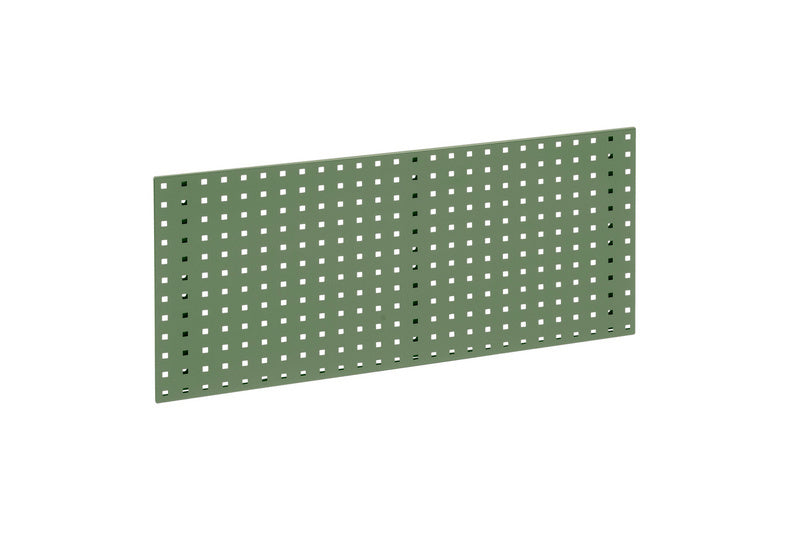 Grundplatte Lochplattensystem-GRNDPL-RAL6011-RESEDAGRUEN-457X991MM     Verpackungsinhalt    1 Einheit