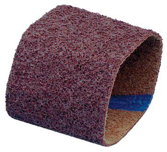 Schleifband aus Vliesmaterial, 90x100 mm, in Verpackung mit 5 Einheiten.