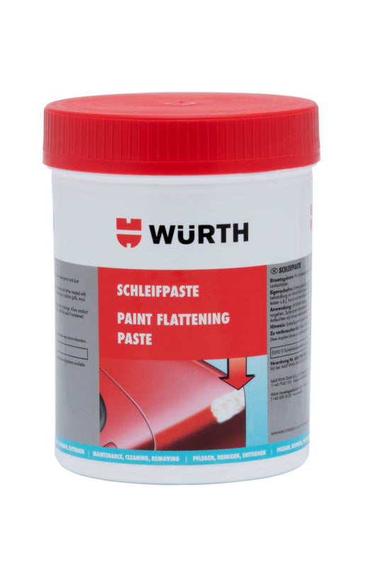 Ein 1500-Gramm-Eimer mit Schleifpaste für Holz, Metall und Kunststoffe, ideal zum Polieren.