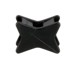 Schwarzer Abstandshalter KBLBINDHALT 39,9 x 20 mm, 100 Stück in Verpackung