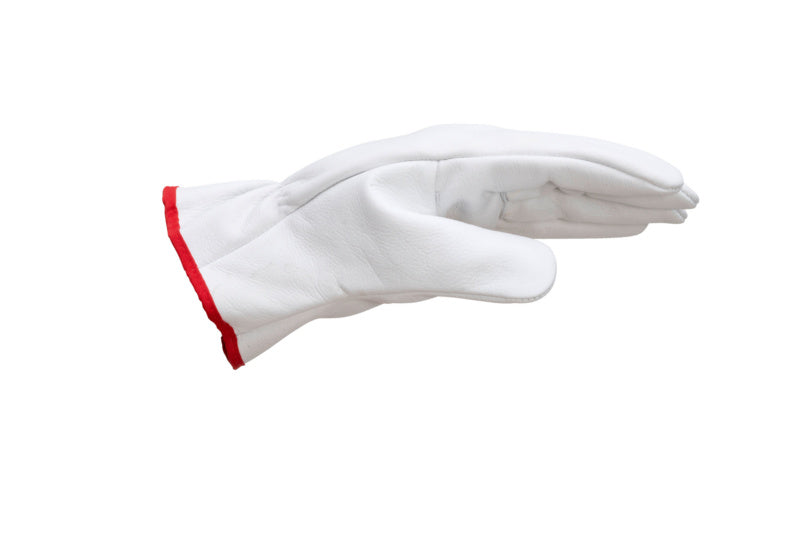 Lederhandschuhe in klassischem Design mit rutschfester Oberfläche und atmungsaktivem Material.