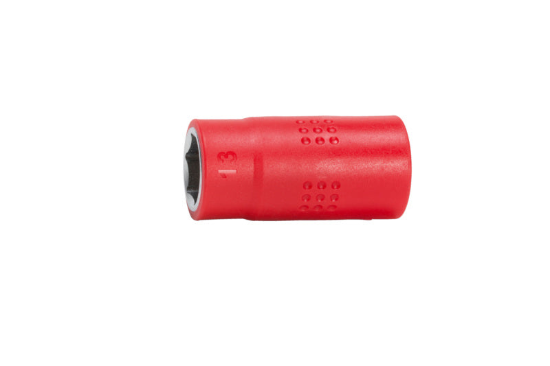 Steckschlüssel VDE 3/8 Zoll-STESHSL-VDE-3/8ZO-6KT-13MM     Verpackungsinhalt    1 Einheit