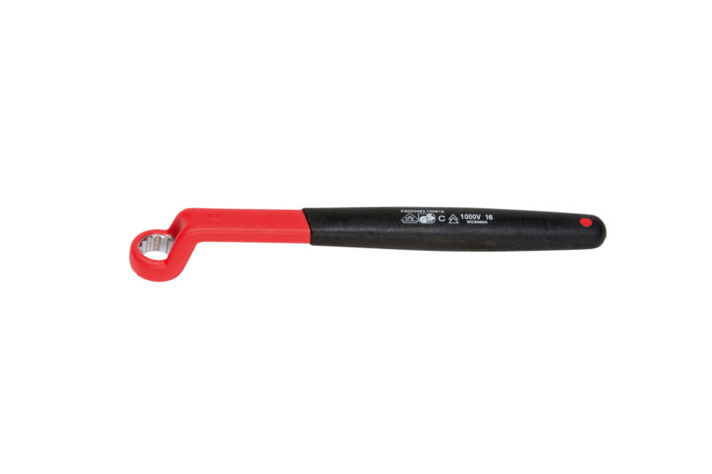 Ringschlüssel VDE-RGSHSL-VDE-12MM-GEKROEPFT-184MM     Verpackungsinhalt    1 Einheit