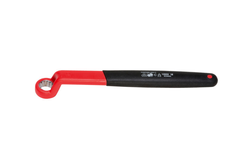 Ringschlüssel VDE-RGSHSL-VDE-13MM-GEKROEPFT-205MM     Verpackungsinhalt    1 Einheit