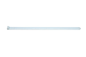 Verzinktes Ladenband mit 20 mm Durchmesser, robust und ideal für die Warenpräsentation.