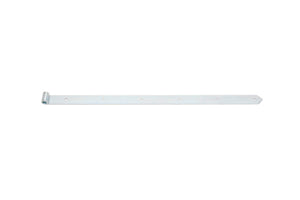 Verzinktes Ladenband aus Stahl mit 20 mm Durchmesser für stabile Warenpräsentation.