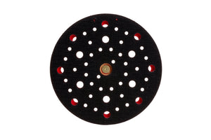 Zubehörset für Schleif- und Poliermaschinen mit Schleifscheiben und Polierpads.