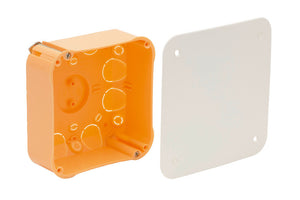 HWAND-AK-VDE-107X107X53MM VDE-zertifizierte Elektrobox 107x107x53 mm, 10 Stück Packung